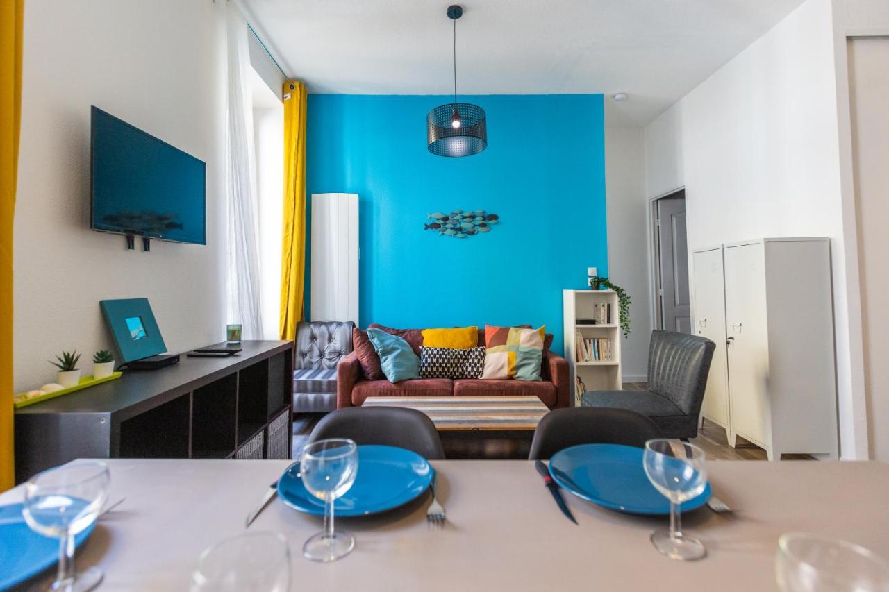 Appartement Bleu Caraibes T4 Proche Gare Et Vieux Port Марсель Екстер'єр фото